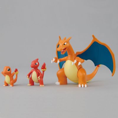 宝可梦拼装模型 No.29 进化系列 喷火龙进化套装