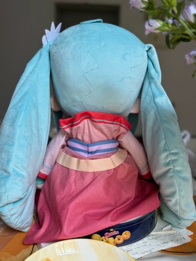 可爱软绵绵玩偶 初音未来 月西江 LL尺寸