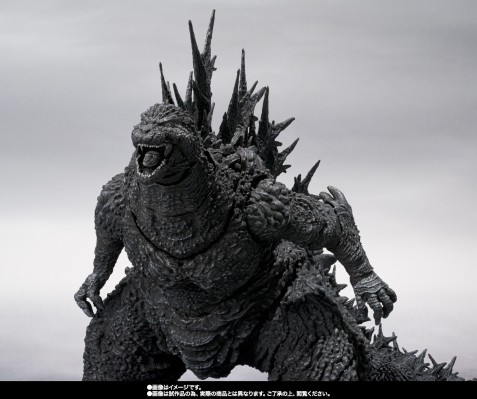 S.H.MonsterArts 哥斯拉（2023）黑白配色