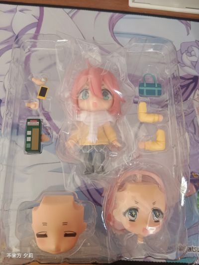 粘土人#2189 摇曳露营△ 各务原抚子 校服版