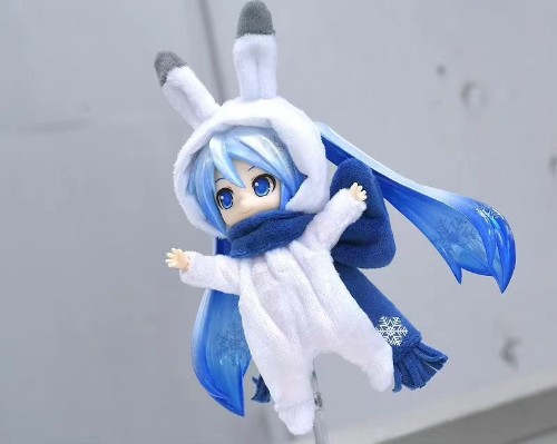 粘土娃 布偶睡衣 雪音兔