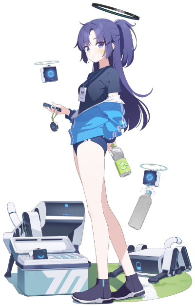 蔚蓝档案 早濑优香 体操服