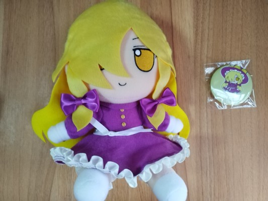 东方布偶系列 77 雾雨魔理沙 （东方梦时空） 毛绒绒魔理沙