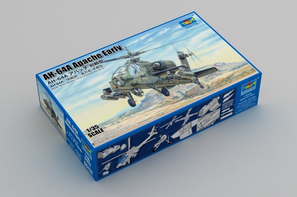 编号：05114 1/35 军用飞机系列 AH-64A“阿帕奇”直升机-早期型