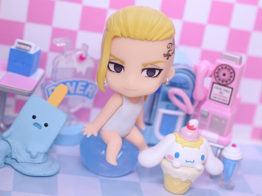 粘土人配件系列 学校泳装 纯白色