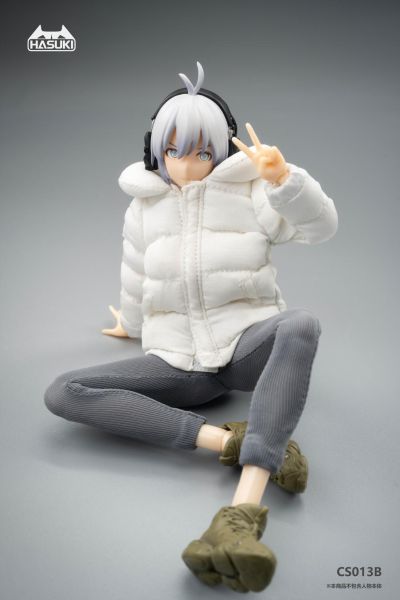 CS013 羽绒服套装 机娘服装包