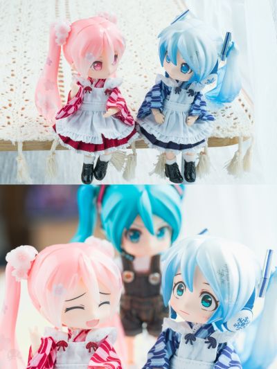 粘土娃 初音未来 雪未来