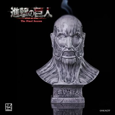 进击的巨人 超大型巨人 陶瓷线香座