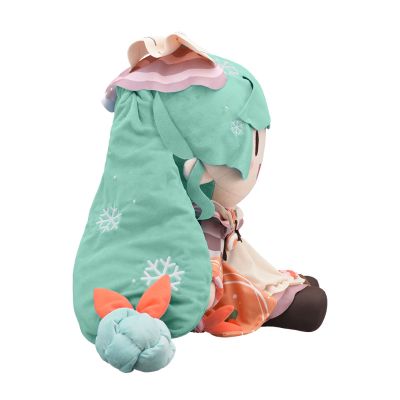 初音未来系列 雪未来2024  Fuwa Petit 可爱软绵绵玩偶 超大尺寸