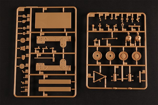 编号:63529 1/35 装甲车辆系列 M1014拖车拖M747半挂车