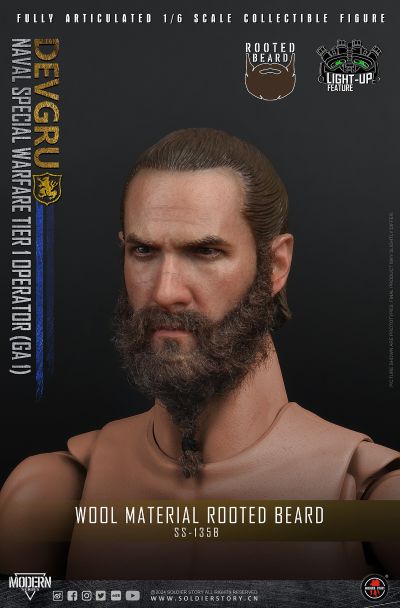 SS135A/B 海军特种作战部队发展大队 金队队长（GA 1) 珍藏可动人偶