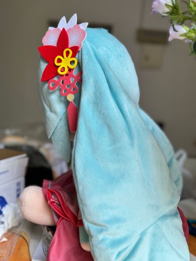 可爱软绵绵玩偶 初音未来 月西江 LL尺寸