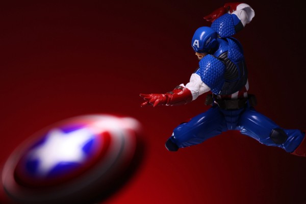 FIGURE COMPLEX  惊奇山口式 编号007 美国队长