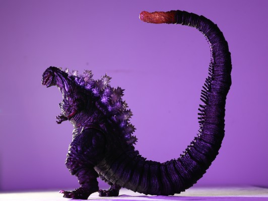 S.H.MonsterArts 新哥斯拉 哥斯拉（2016）第二形态与第三形态 哥斯拉官方商城限定配色
