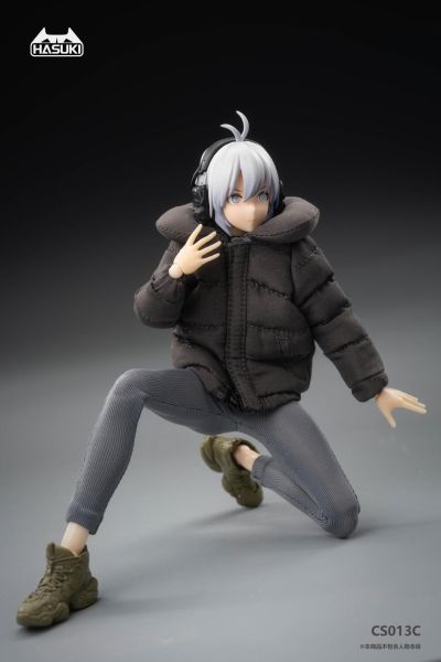 CS013 羽绒服套装 机娘服装包