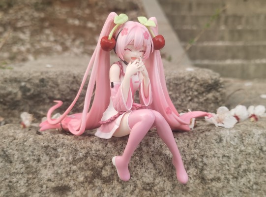 压泡面 初音未来系列 樱花未来2023 微笑款