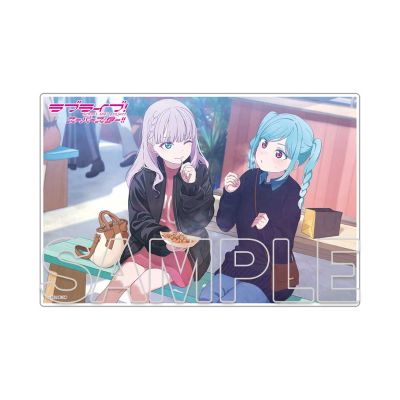 爱与演唱会！超级明星！！ 迷你亚克力板 Liella! 玛格丽特+冬毬