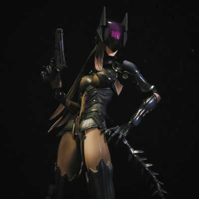 PLAY ARTS改 蝙蝠侠：阿卡姆骑士 阿卡姆骑士