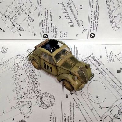 35321 1/35 德军 员工车 Simca5