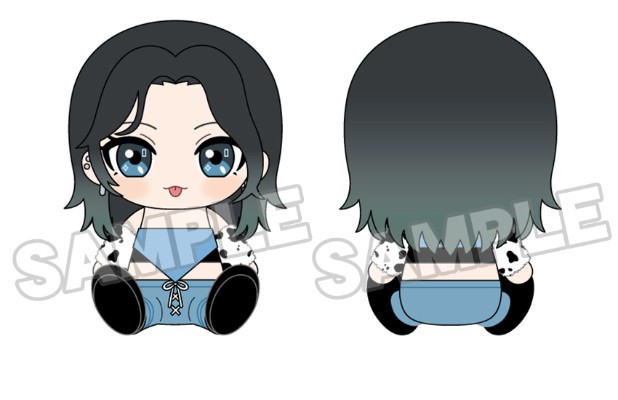 LE SSERAFIM x 守望先锋2 毛绒玩偶 金采源/宫胁咲良/许允真/中村一叶/洪恩采