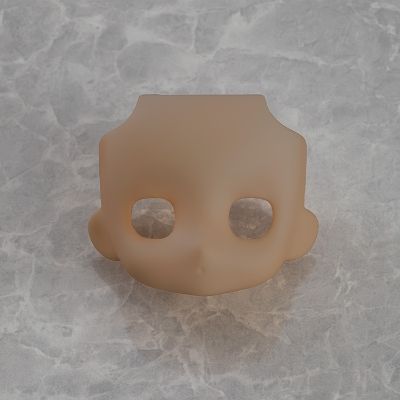 粘土娃 多变脸部零件 盯视眼：无妆（桃色/古铜色/奶油色/杏仁奶色）