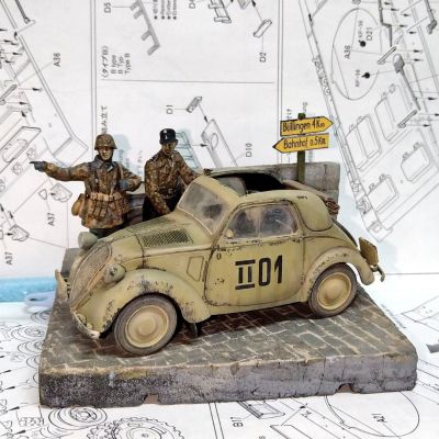 35321 1/35 德军 员工车 Simca5