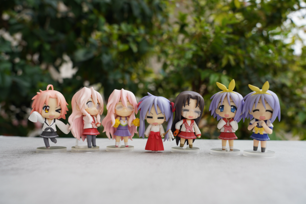 迷你黏土人 幸运星 柊镜 Shrine Maiden 