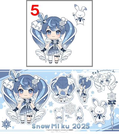 粘土人#2643 雪未来 Crystal Snow