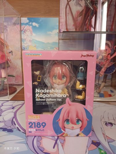 粘土人#2189 摇曳露营△ 各务原抚子 校服版