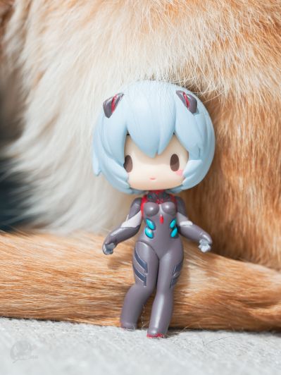 EVA系列 迷你陈列品手办～Q～feat.三月八日Vol.3 新世纪EVA 绫波丽