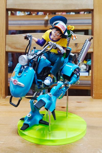 DESKTOP REAL McCOY EX 龙珠Z 孙悟空与悟饭与双足步行机器人