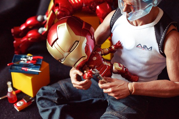 粘土人#543  复仇者联盟：奥创纪元  钢铁侠马克43