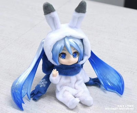 粘土娃 布偶睡衣 雪音兔