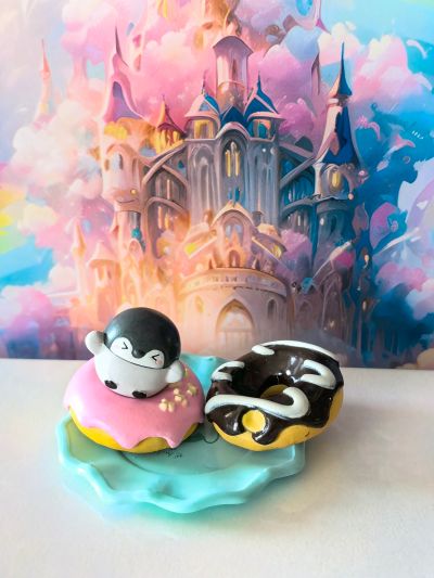 点赞鹅  一起吃甜品吧！