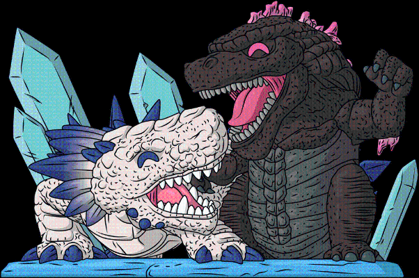 哥斯拉大战金刚2：帝国崛起 哥斯拉 大战 雪魔