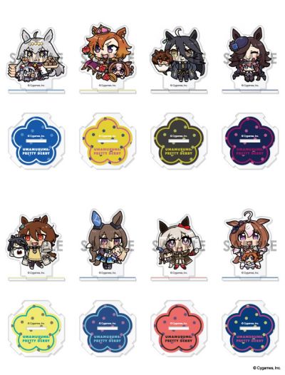 赛马娘 闪耀！优俊少女 集换式亚克力架 ～和玩偶一起～ 2