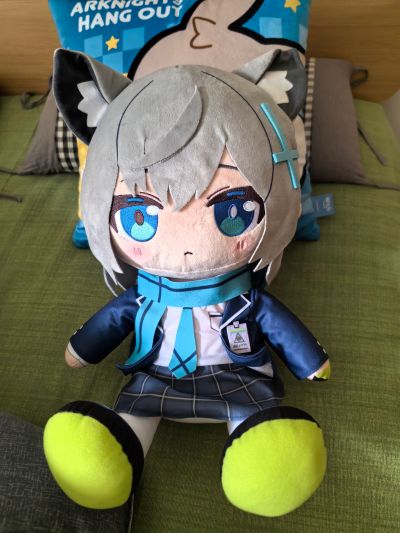 Chocopuni 蔚蓝档案 大号毛绒玩偶 砂狼白子