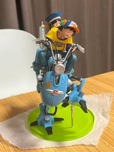 DESKTOP REAL McCOY EX 龙珠Z 孙悟空与悟饭与双足步行机器人