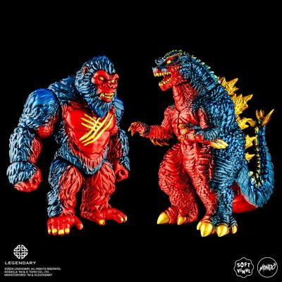 哥斯拉大战金刚2：帝国崛起 金刚软胶 复古泰坦变体