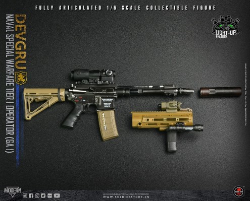 SS135A/B 海军特种作战部队发展大队 金队队长（GA 1) 珍藏可动人偶