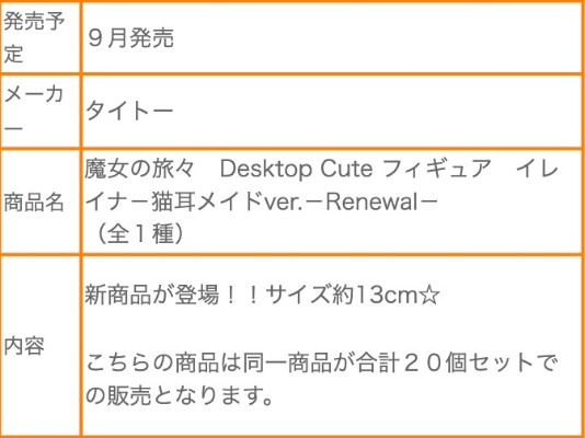 Desktop Cute 魔女之旅 伊蕾娜~猫耳女仆~ 新装版