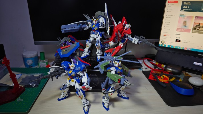 MG 机动战士高达F90  作战装备  B型+K型