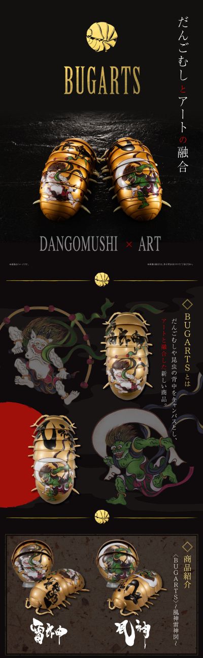 生物大图鉴 鼠妇 BUGARTS 风神雷神图