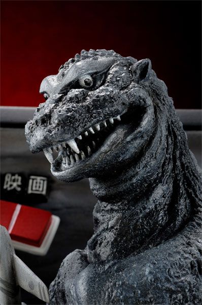 真实艺术品系列 哥斯拉1954 立体海报艺术