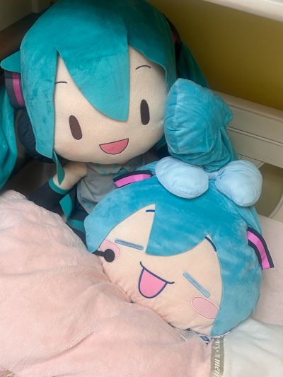 初音未来×大耳狗 PM 联名大头枕 初音未来款式