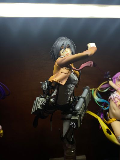 Hdge technical statue No.5 进击的巨人 三笠 训练兵团