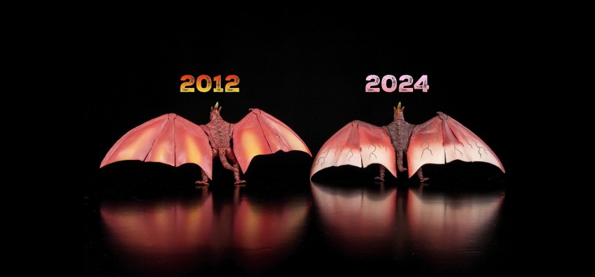 S.H.MonsterArts UX-01-92 迦楼罗 + 机械哥斯拉配套特效件