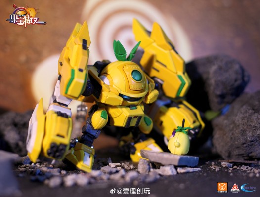 果宝特攻拼装机甲系列模型 菠萝战宝