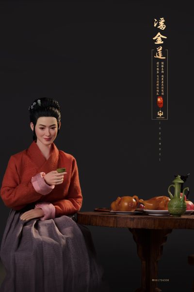 古风名著系列可动人偶 潘金莲