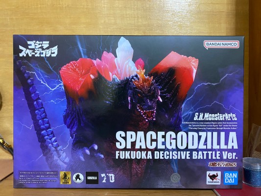 S.H.MonsterArts 哥斯拉大战太空哥斯拉 太空哥斯拉 福冈决战版